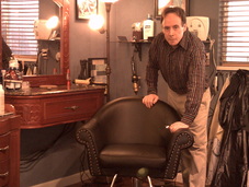 Larry Pomponio at his salon